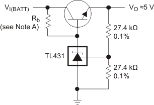 TL431 TL432 高効率 5V 高精度レギュレータ