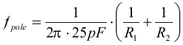 TPS62160 TPS62161 TPS62162 TPS62163 SLVSAG7_eqCffpole.gif