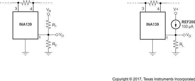 INA139 INA169 offsetting_the_output_voltage_sbos181.gif