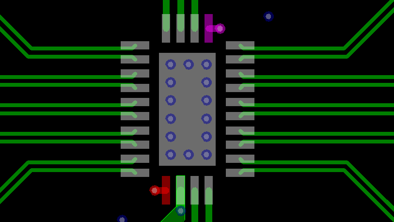 SN65DPHY440SS SN75DPHY440SS Example Layout