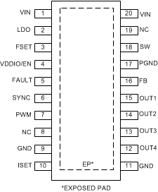 TPS61194-Q1 pinout_SNVSAE9.gif