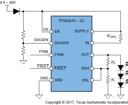 TPS92610-Q1 single-LED-short-bypass-SLDS233.gif