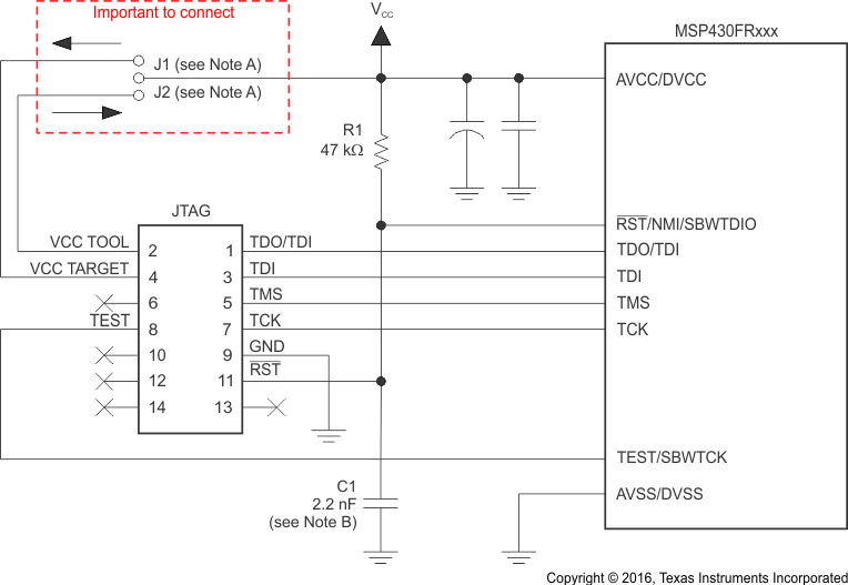 MSP430FR5969-SP app_signal_conn_4wire_jtag.gif