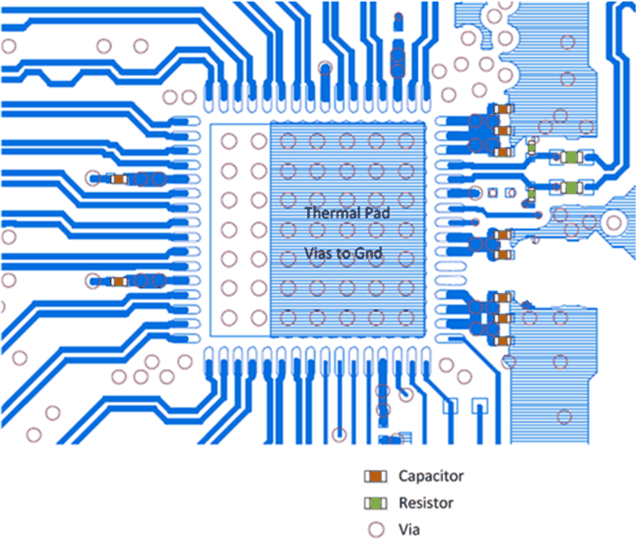 DAC3151 DAC3161 DAC3171 Layout_Example.gif