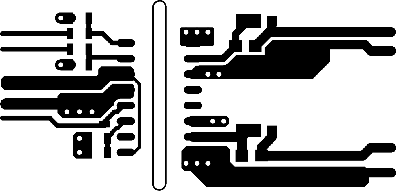 UCC21222-Q1 Top Layer Traces and Copper