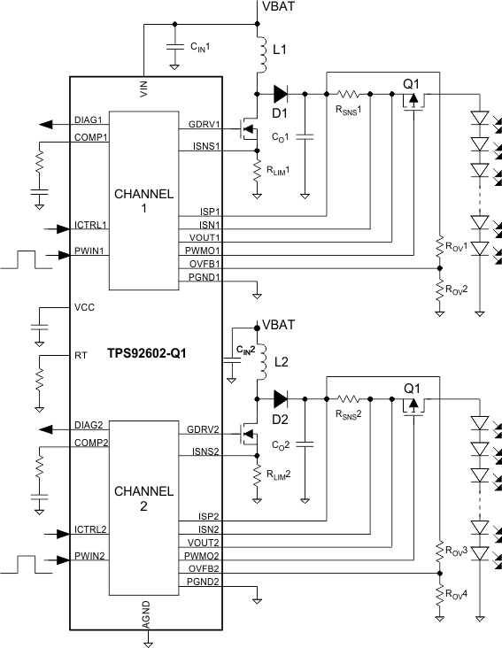 TPS92601-Q1 TPS92602-Q1 boost_reg_SLUSBP5.gif