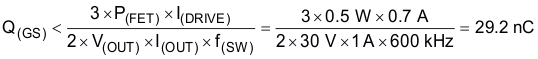 TPS92601-Q1 TPS92602-Q1 eq34_Qgs_SLUSBP5.gif