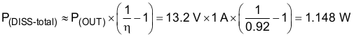 TPS92601-Q1 TPS92602-Q1 eq56_Pdiss_SLUSBP5.gif