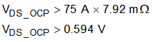 DRV8350 DRV8350R DRV8353 DRV8353R drv835x-vds-ocp-equation.gif