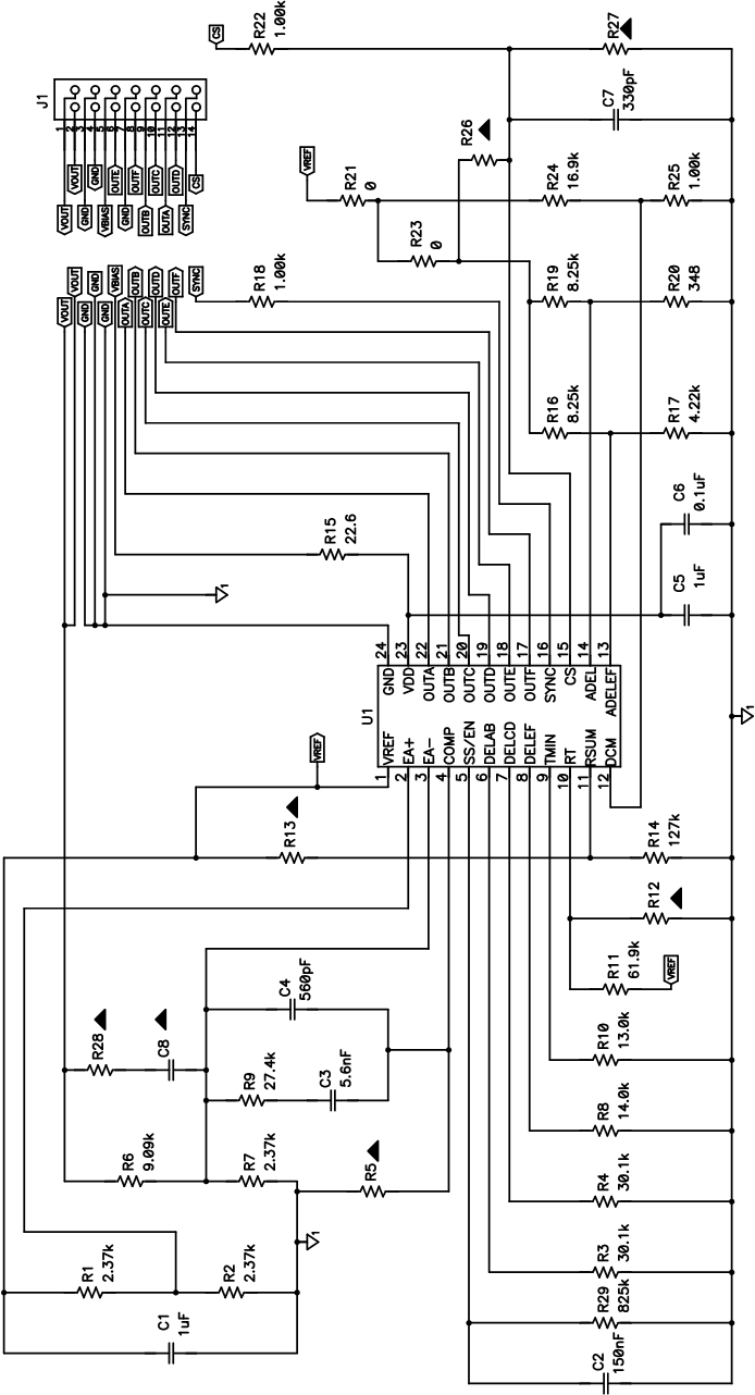 UCC28950 UCC28951 Daughter
                    Board Schematic