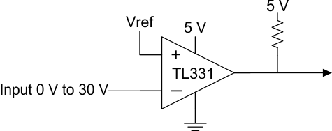 TL331 TL331B TL391B Typical Application Schematic