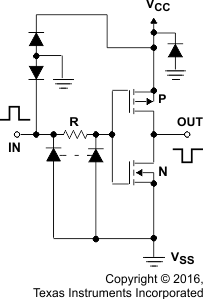 CD4049UB CD4050B CD4049UB の回路図 CD4049UB CD4050B CD4049UB の回路図