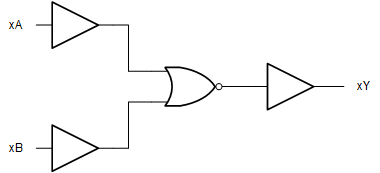 SN74HC02 SN54HC02 SN74HC02 の論理図 (正論理)