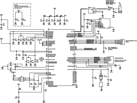 CC3120 CC3120R Preregulated 1.85-V
                    Mode Application Circuit