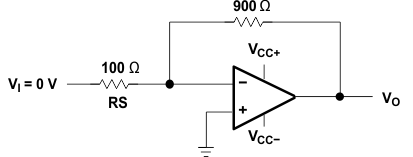 LM124 LM124A LM224 LM224A LM224K LM224KA LM324 LM324A LM324B LM324BA LM324K LM324KA LM2902 LM2902B LM2902BA LM2902K LM2902KV LM2902KAV ノイズ・テスト回路