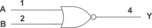 SN74LV1T02 Logic Diagram