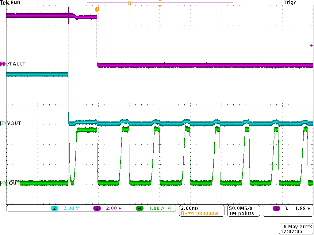 TPS2000E TPS2001E TPS2068E TPS2069E TPS2001E 無負荷から出力短絡 TPS2000E TPS2001E TPS2068E TPS2069E TPS2001E 無負荷から出力短絡