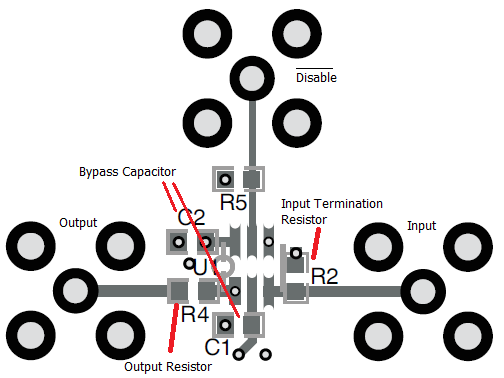 OPA695 SBOS293 Layout