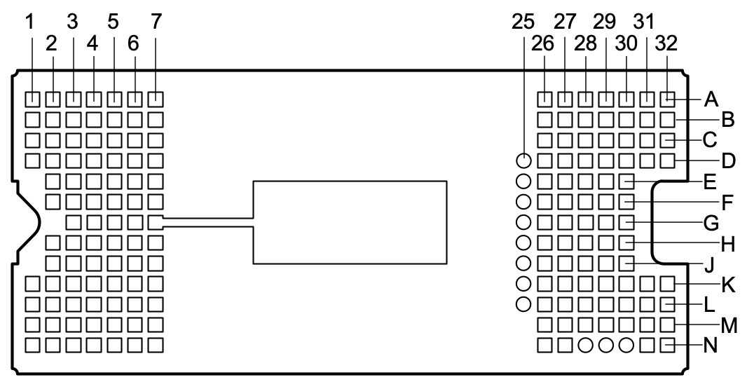 DLP472TP FQY
            Package166-Pin LGA(Bottom View)