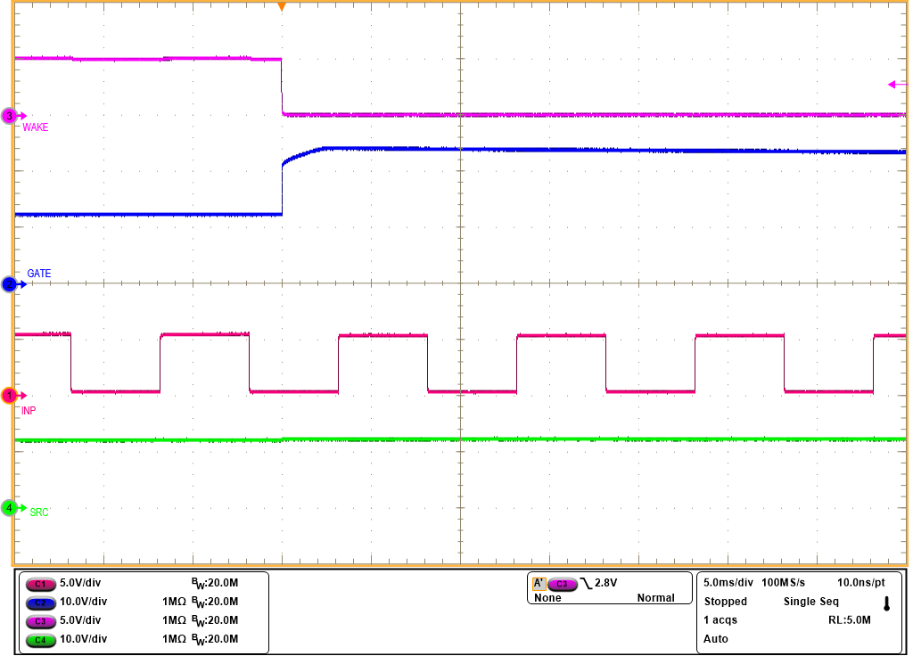 TPS1214-Q1 When LPM = Low in LOAD WAKEUP state, INP Has No
                        Control on GATE