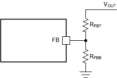 LMR51440-Q1 LMR51450-Q1 Output Voltage Setting