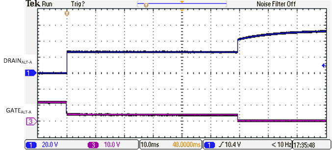 TPS23881B 2-Pair ILIM Foldback and Turn-Off