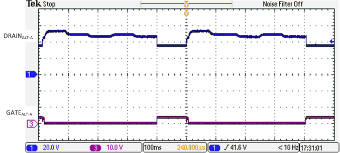 TPS23881B 2-Pair Semiauto Mode Discovery with a Valid Class 0-3 Load