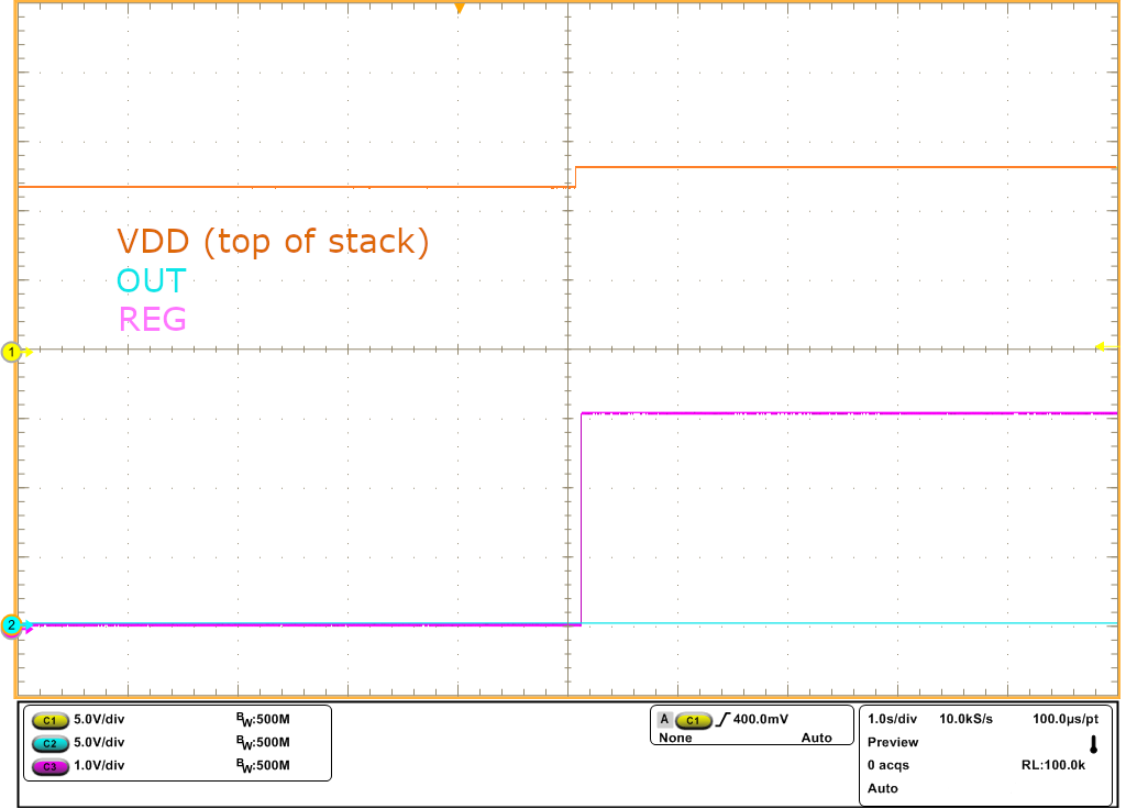 BQ2969 Undervoltage Recovery to Re-enable the Regulator