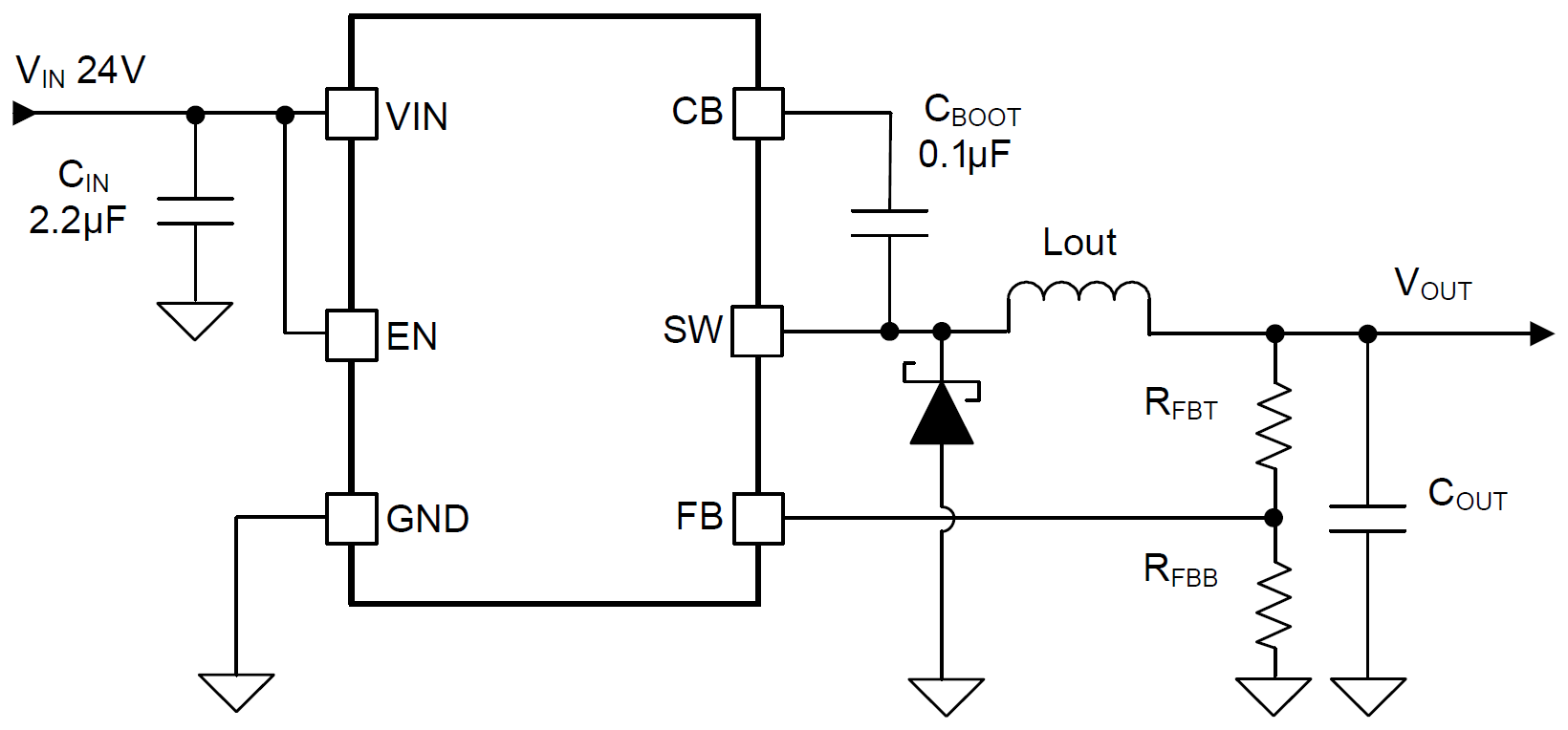 LMR51603-Q1 Replacing Non-Sync Buck Converter