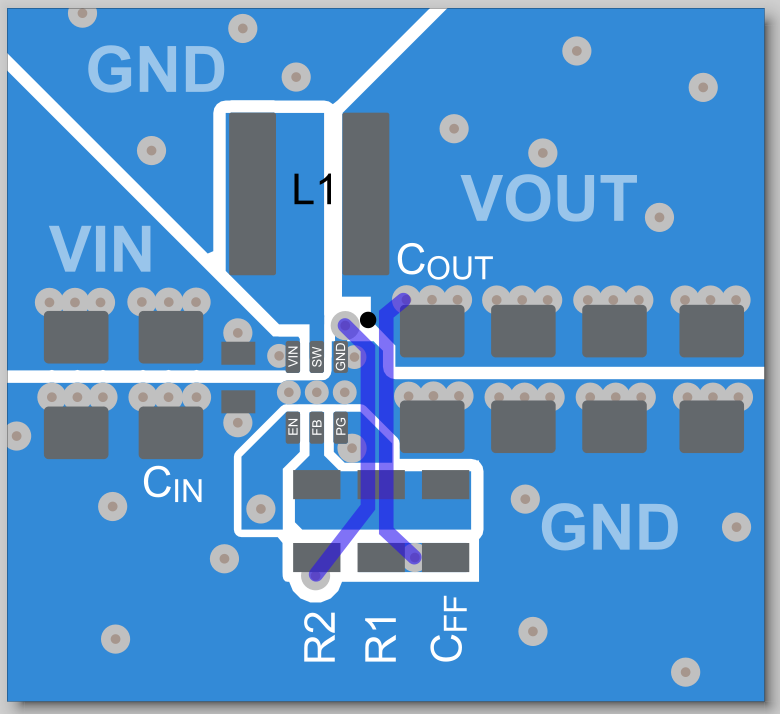 TPS62A04B TPS62A04AB TPS62A04xB PCB Layout
                    Recommendation