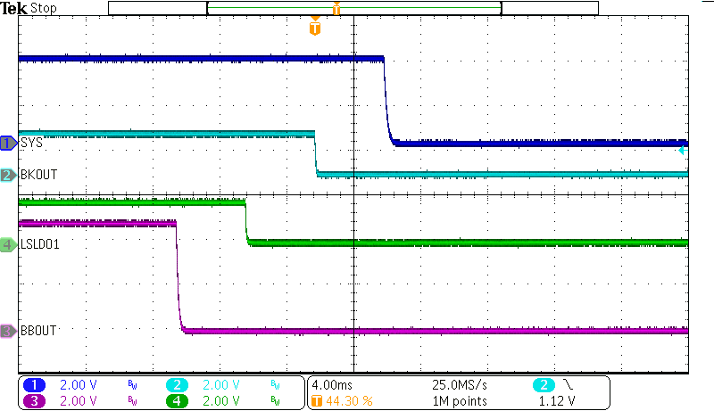 BQ25190 Power-Down Sequence
                        (default) During Ship Mode Entry