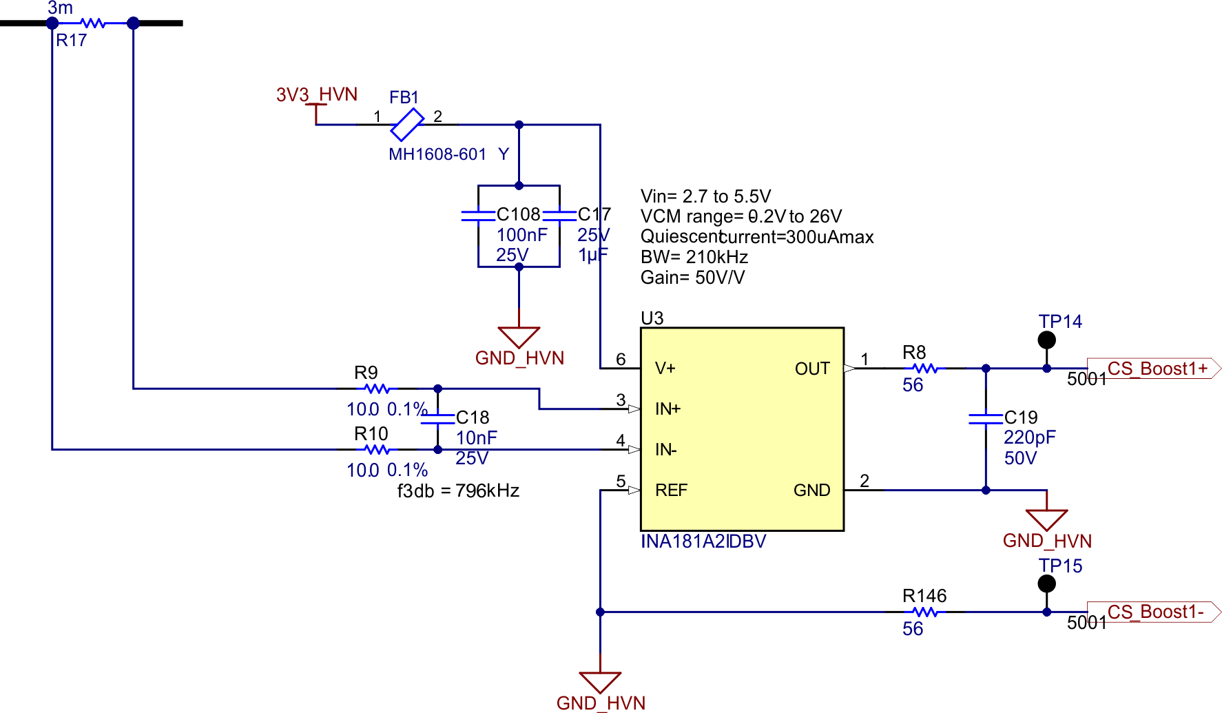 TIDA-010938 入力電流の検出