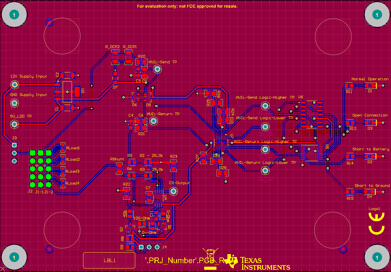 TIDA-020069 TIDA-020069 の PCB ヘッダーの接続