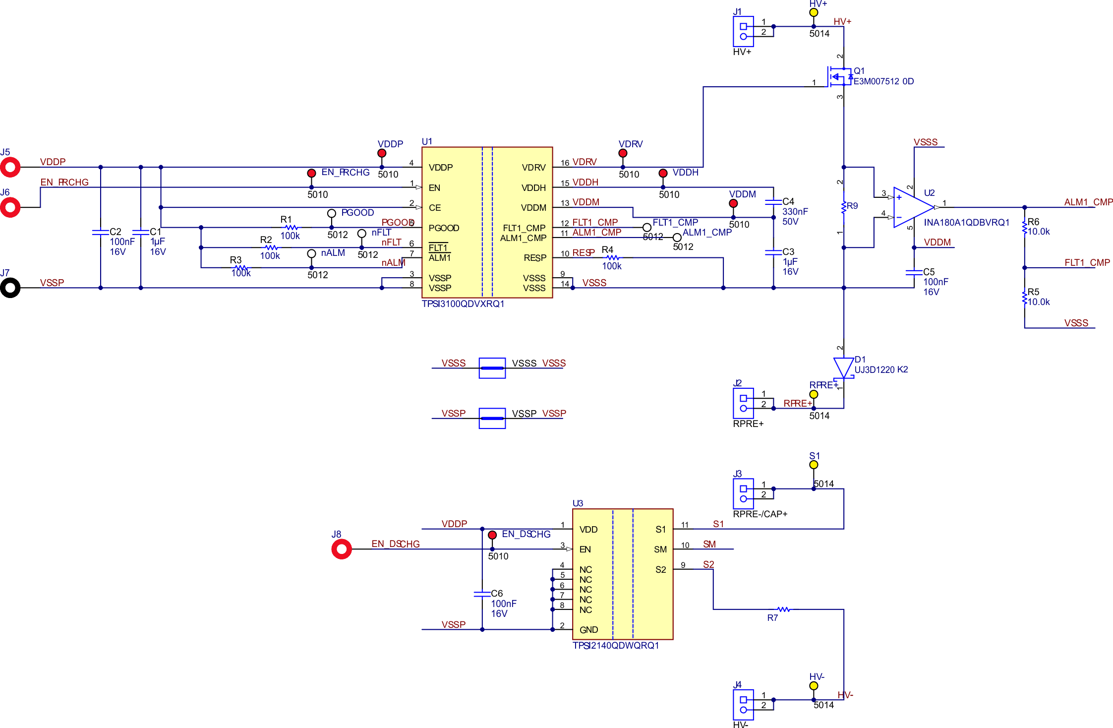 TIDA-050080 リファレンス デザインの回路図