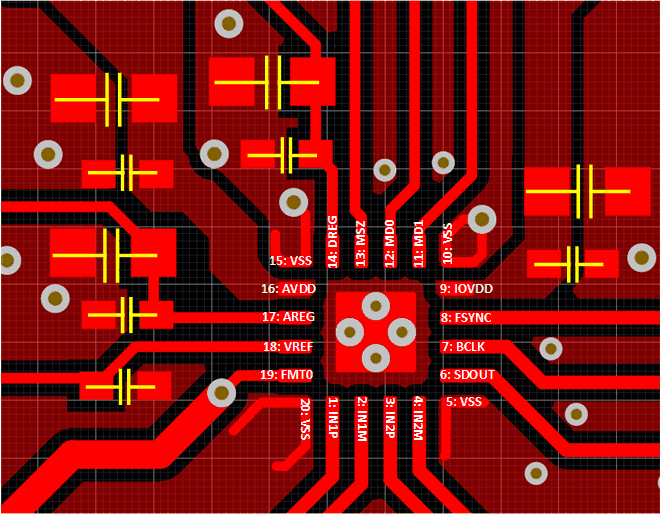 PCM1809 Example Layout