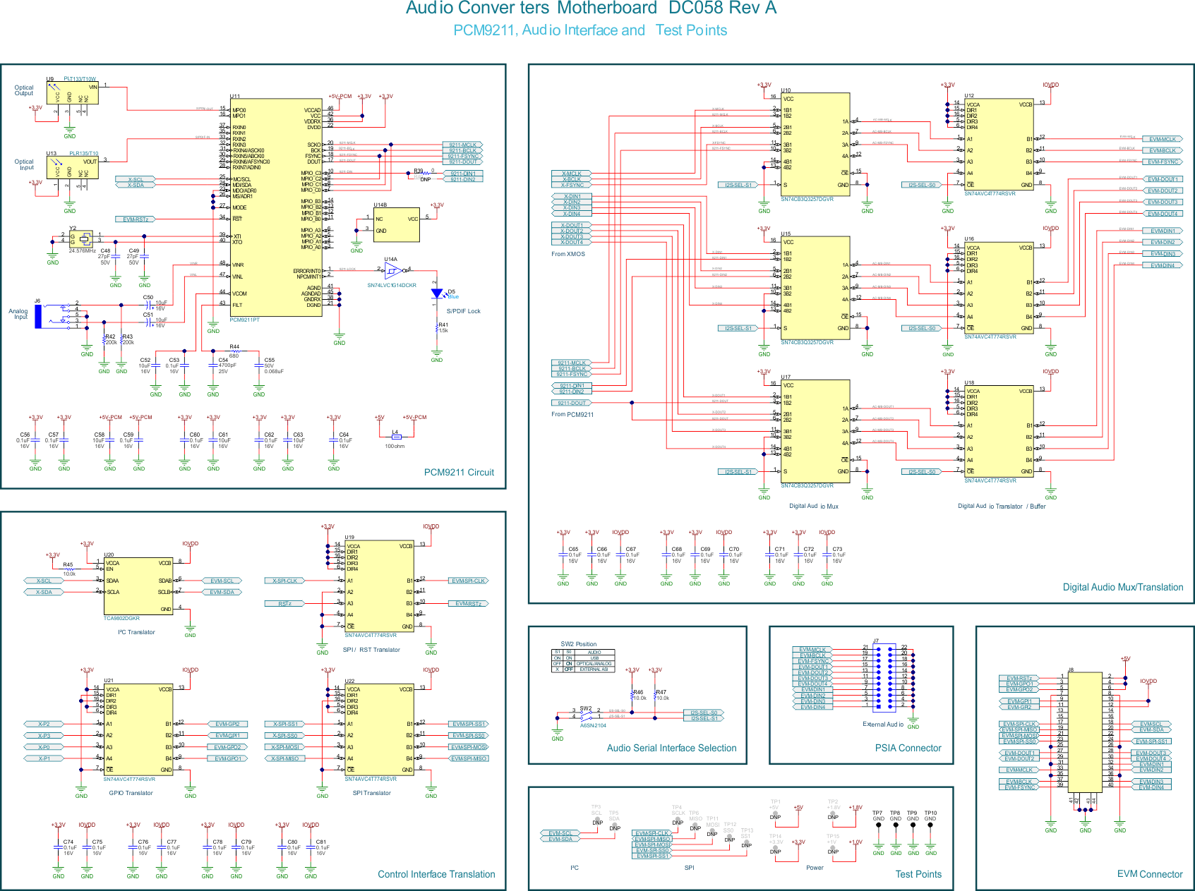 TAA3020 AC-MB Schematics