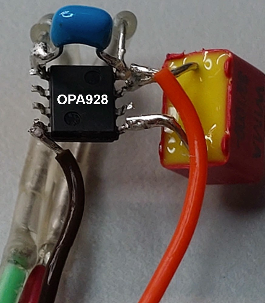  OPA928 SOIC Point-to-Point Wiring