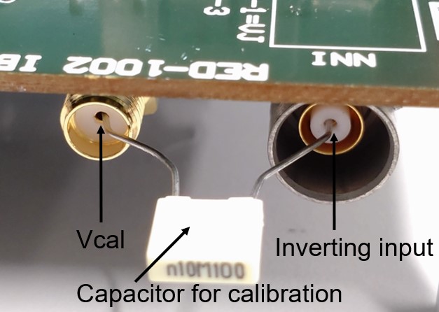  Inverting Input Terminal
                    Calibration Using a Coulombmeter