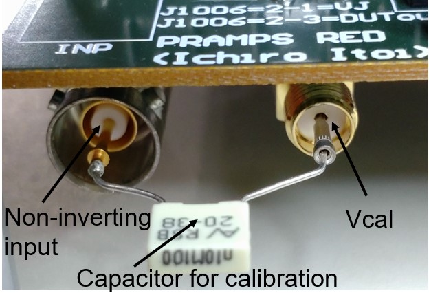  Non-Inverting Input Terminal
                    Calibration Using a Coulombmeter