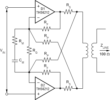 THS6212 0.1-dB Flatness Compensation Circuit