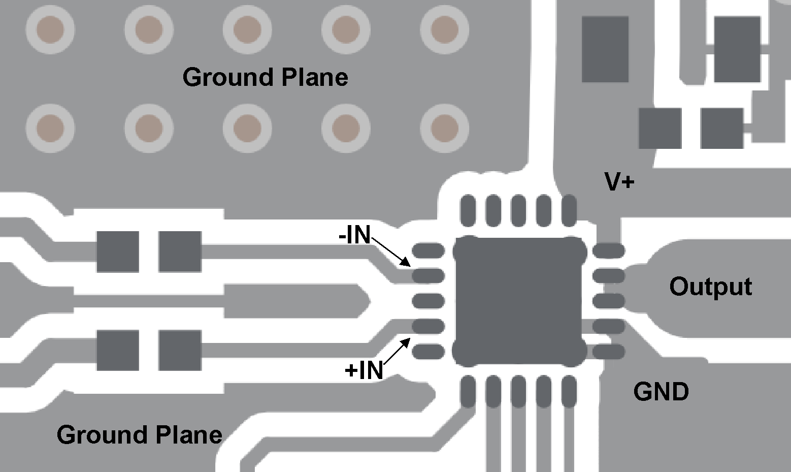 OPA521 SBOS872-OPA521-Layout.png