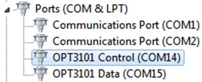 OPT3005DTSEVM OPT3005EVM OPT4001DTSEVM OPT4048DTSEVM 