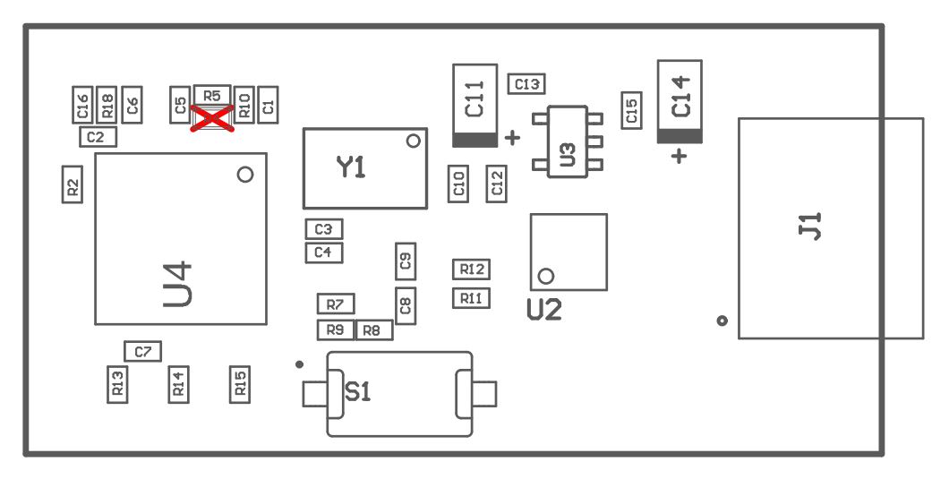 OPTEVM PCB Bottom-Layer Assembly
                    Drawing