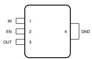 TPS7B84-Q1 Pin Diagram (SOT223 Package)