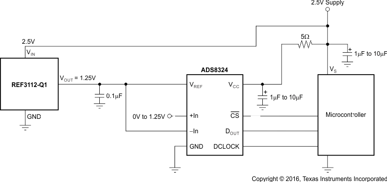 REF3112-Q1 REF3120-Q1 REF3125-Q1 REF3130-Q1 REF3133-Q1 REF3140-Q1 data_acq_2_sbvs299.gif