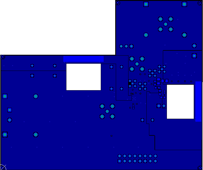 TPS7N53EVM-138 Bottom Layer Routing