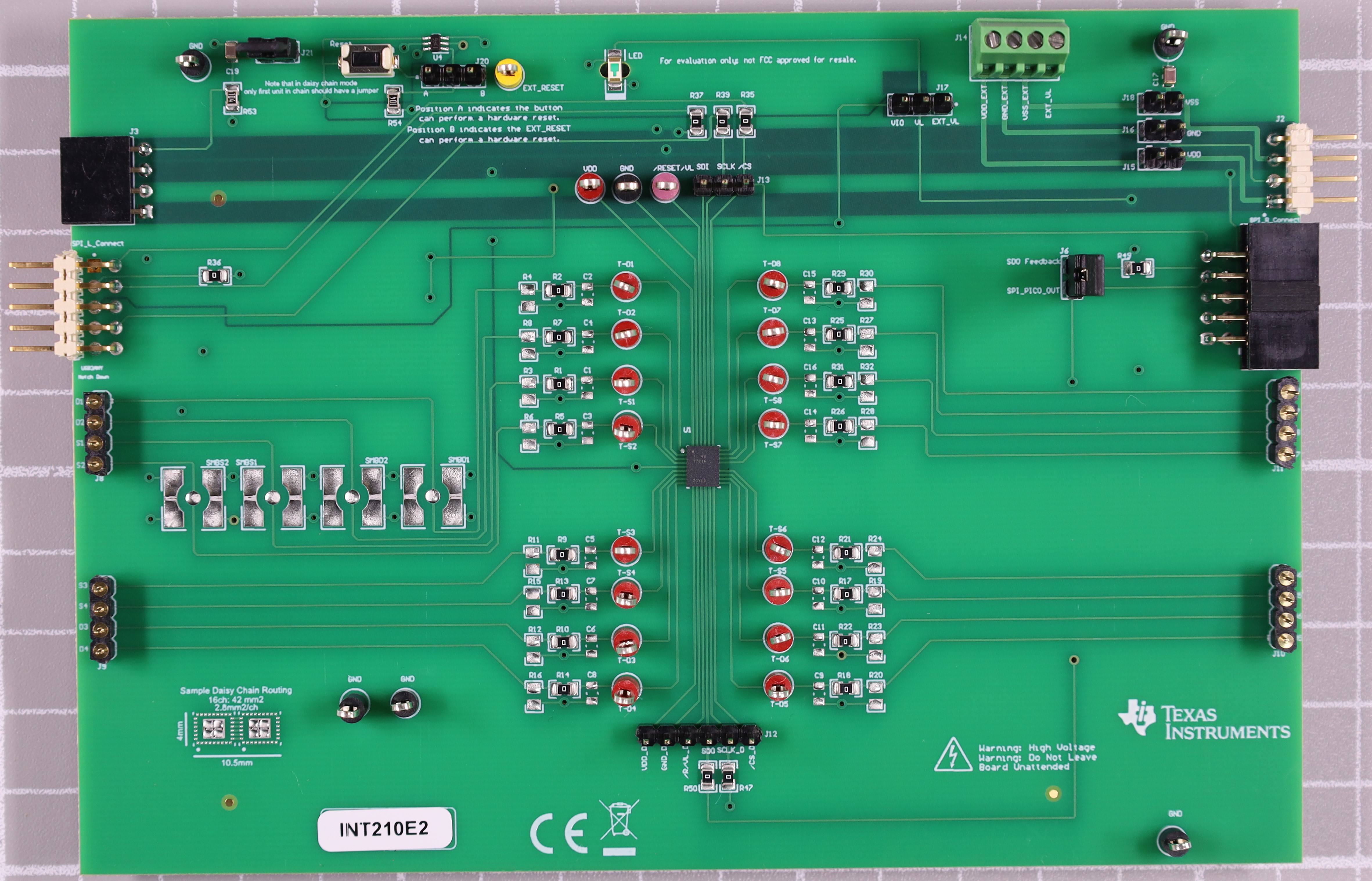 TMUXS7614DEVM TMUXS7614DEVM (Top View)