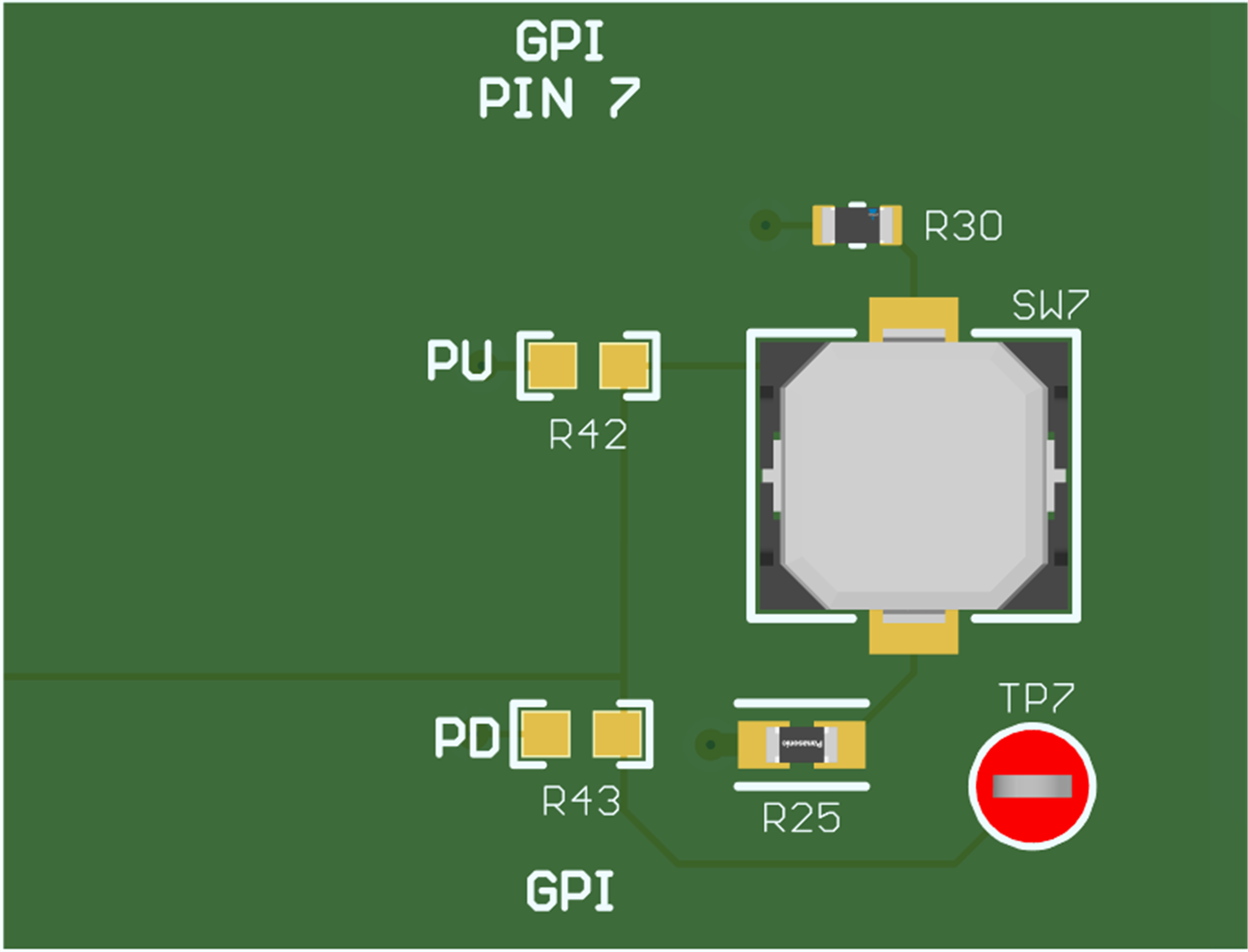 TPLD801-DRL-EVM GPI Switch Block