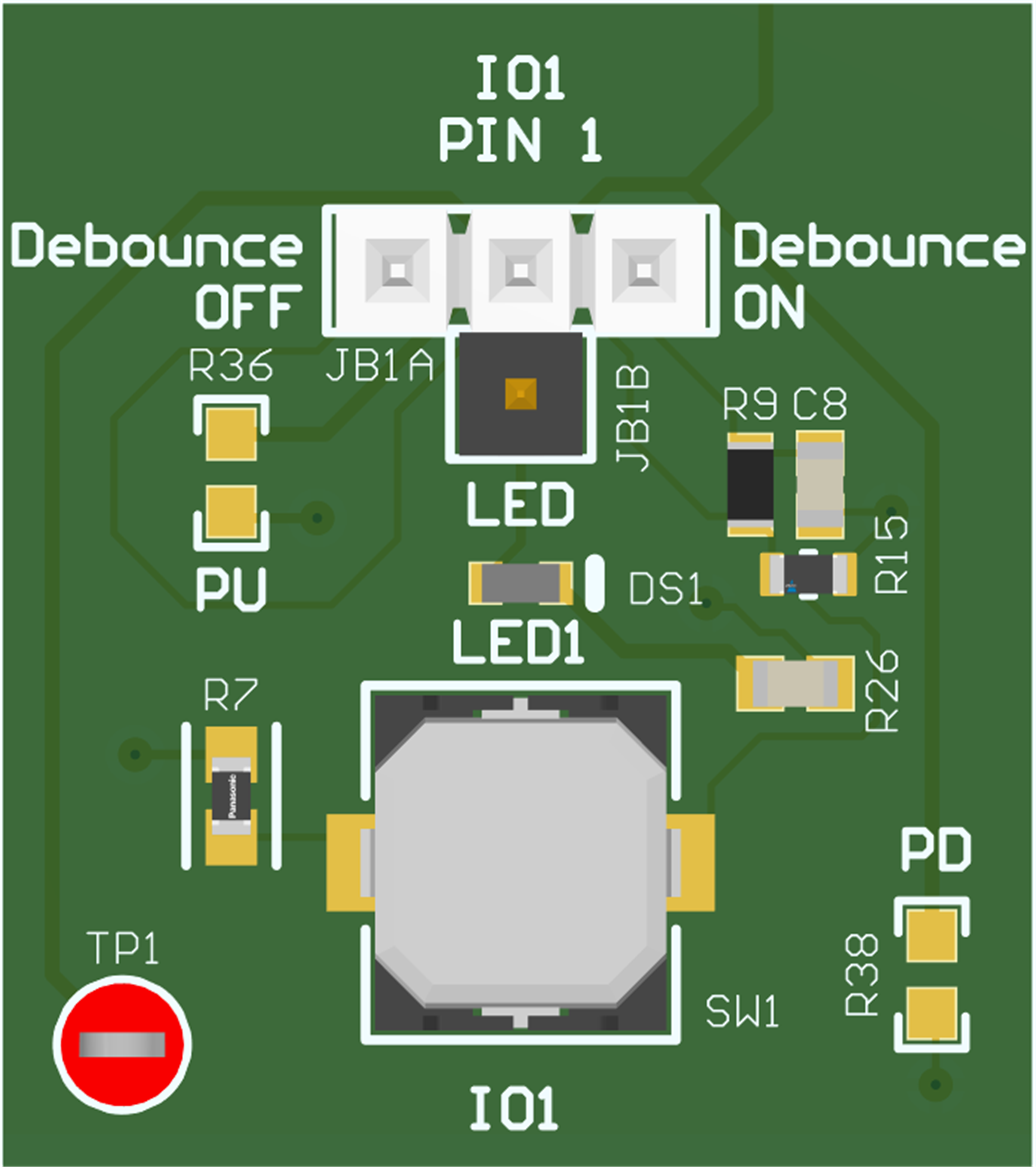 TPLD801-DRL-EVM Switch/LED Blocks