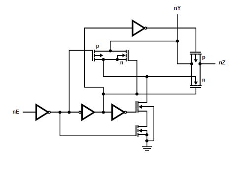 CD54HC4066 CD74HC4066 CD74HCT4066 Logic Diagram